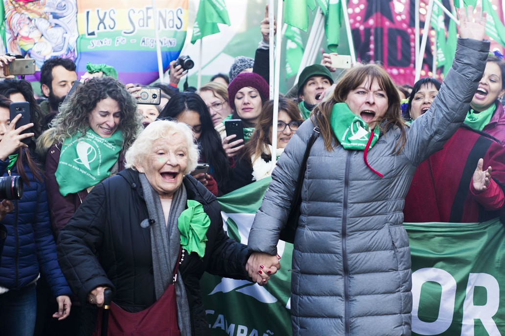 Nelly Minyersky – Abogada de 89 años por #AbortoLegal: «Confío en que los senadores recapaciten»