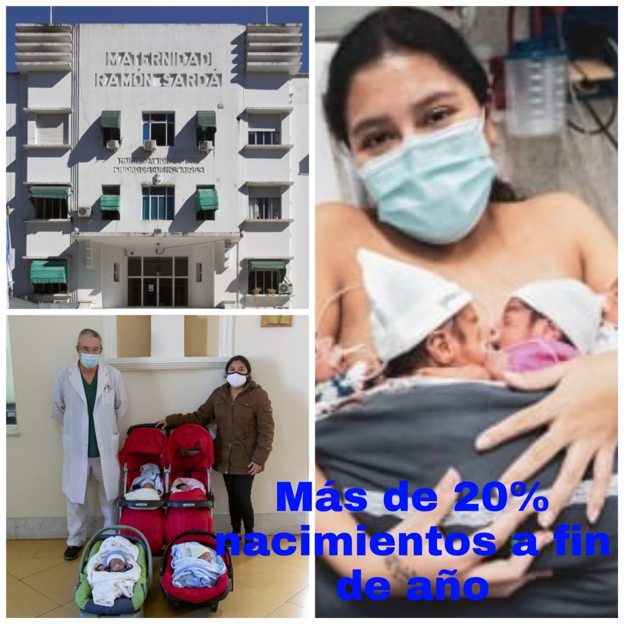 La Maternidad Sarda en Pandemia, el ícono de la obstetricia «Un 20% más de parto para diciembre»