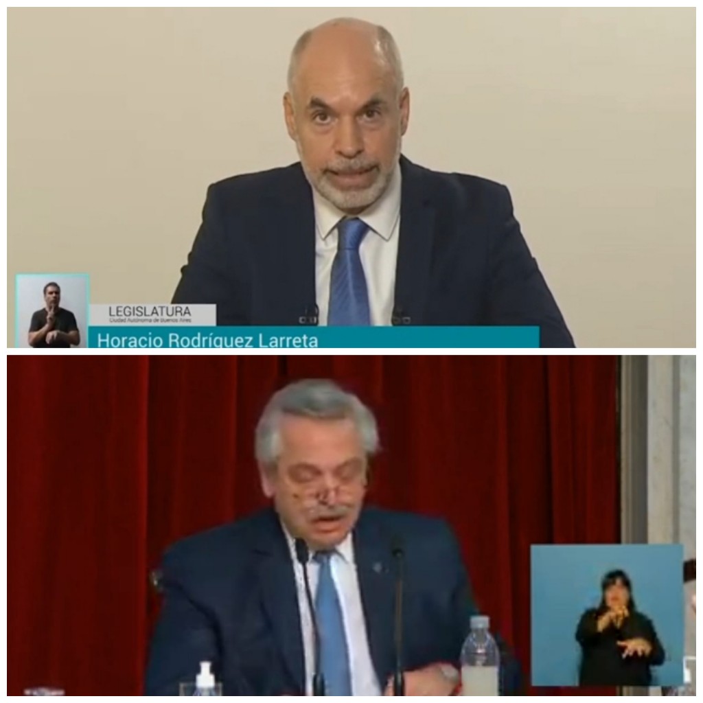 Apertura de sesiones legislativas, El Fin de la Grieta, la meta de Larreta y Alberto Fernández en sus discursos.