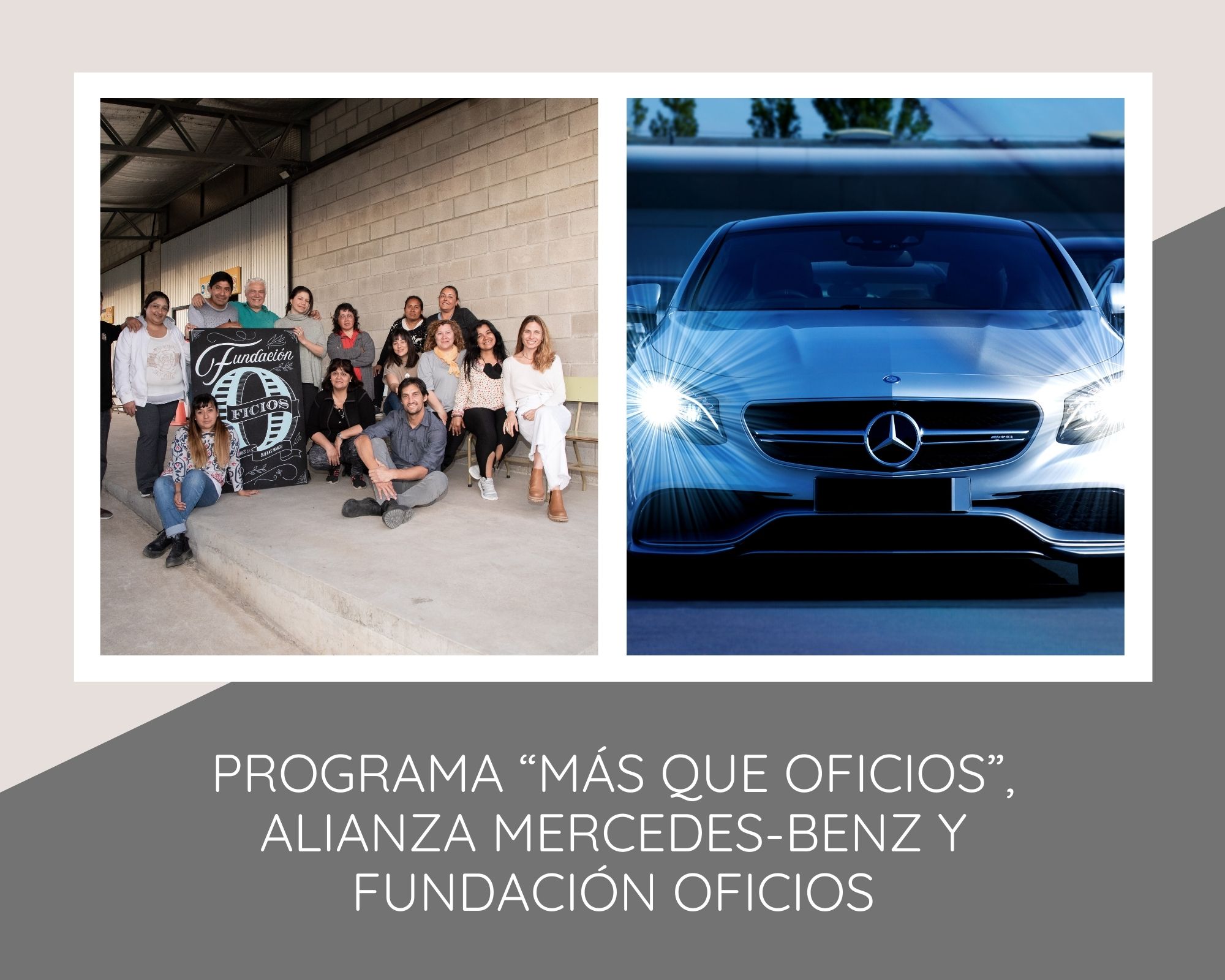 Mercedes-Benz lanzó el Programa educativo “Más que oficios” en Buenos Aires