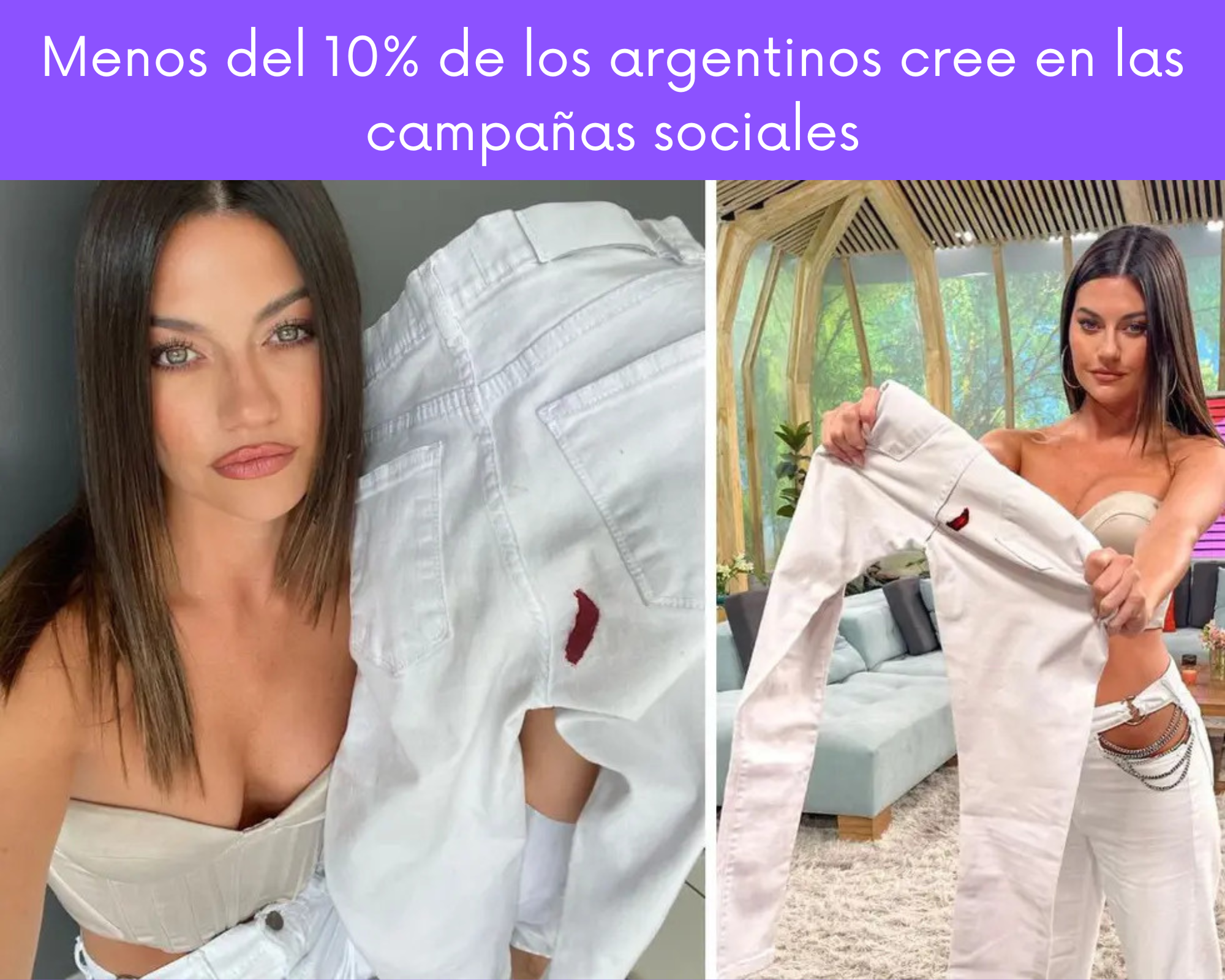 Los argentinos incrédulos ante las campañas sociales de las empresas.