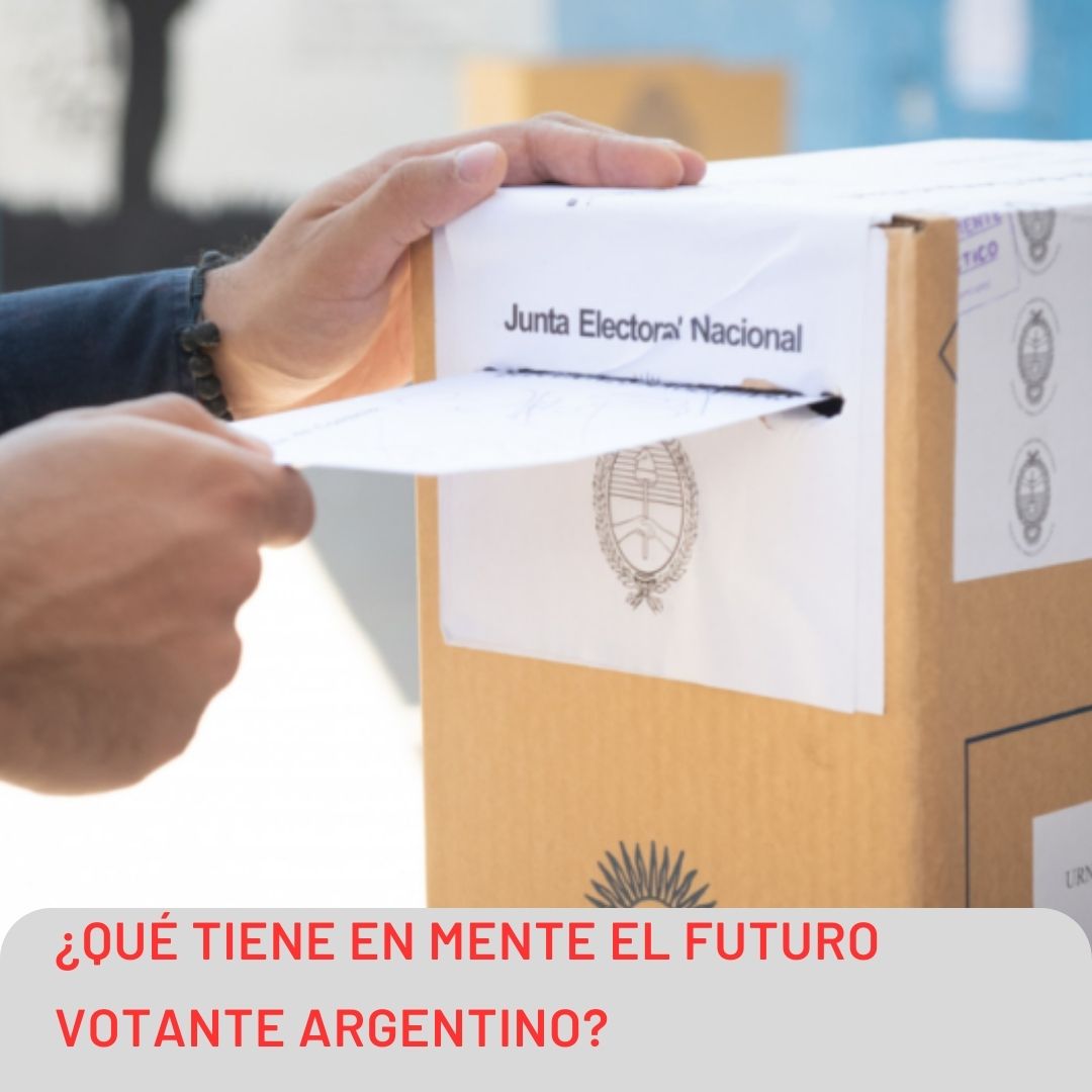 ¿Qué tiene en mente el futuro votante argentino? El voto comportamental bajo la lupa