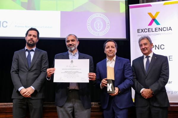 Cervecería y Maltería Quilmes galardonada con el Premio Nacional a la Calidad