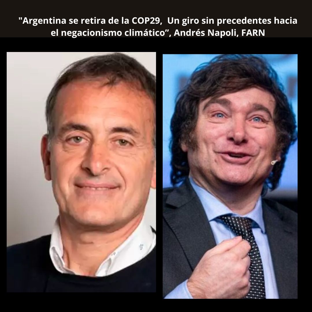 “Argentina se retira de la COP29: ‘Un giro sin precedentes hacia el negacionismo climático'”