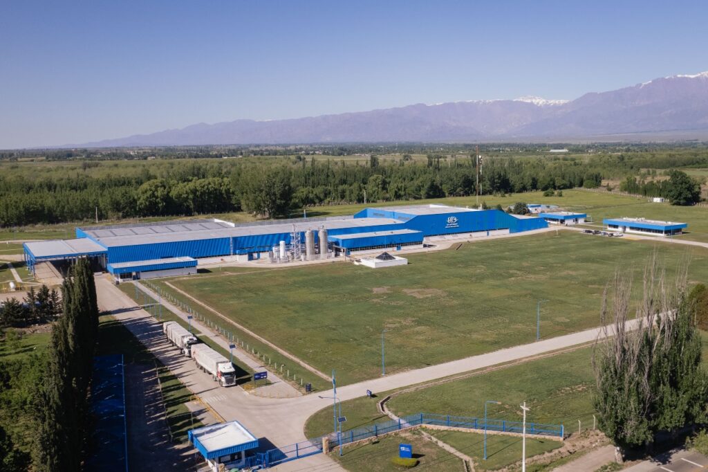 Planta de Eco de los Andes en Tunuyán