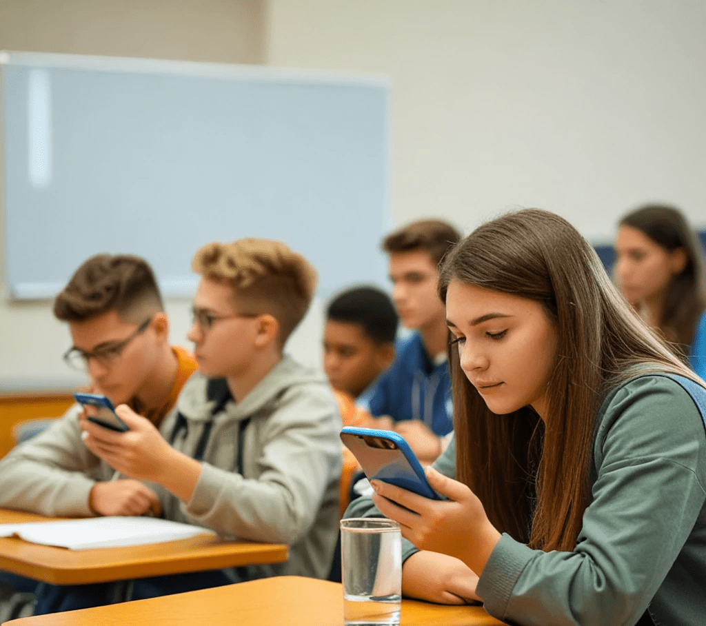 Argentina, líder en distracción escolar por celulares